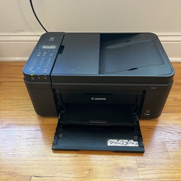 Canon PIXMA MX492 Black Wireless Color All-In-One Inkjet Printer Scan Wifi MX490 - Picture 4 of 9
